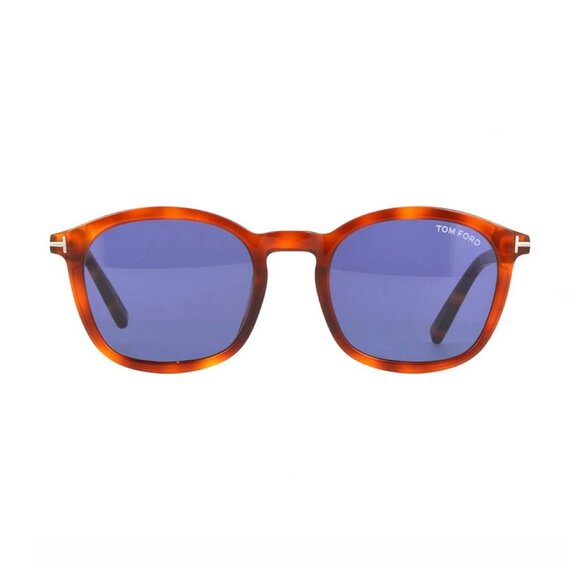 NEW TOM FORD SUNGLASSES HAVANA MEN SQUARE EYEWEAR - Picture 2 of 3